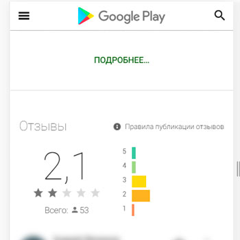 Заказать отзывы на Google Play (Гугл Плей)